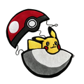 Pikachu Pokeball Rug